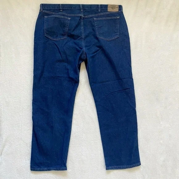 Wrangler regular fit dark blue denim classic jeans size 46 - Picture 2 of 5